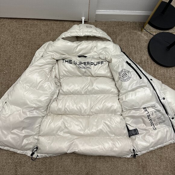 Aritzia Superpuff Original Hi-Gloss in Birch - Picture 4 of 5